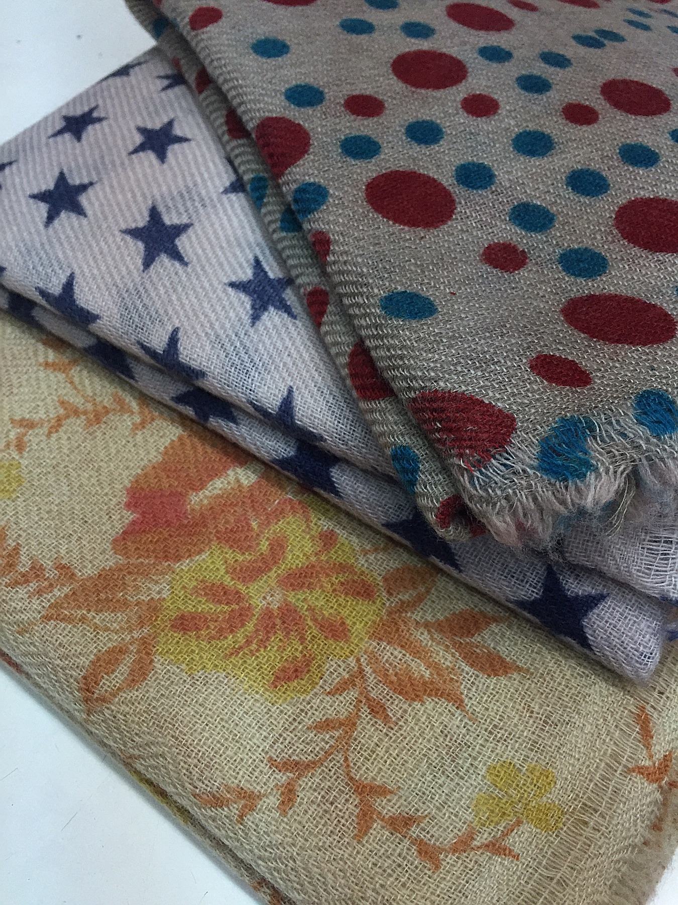 Screen Print Pashmina